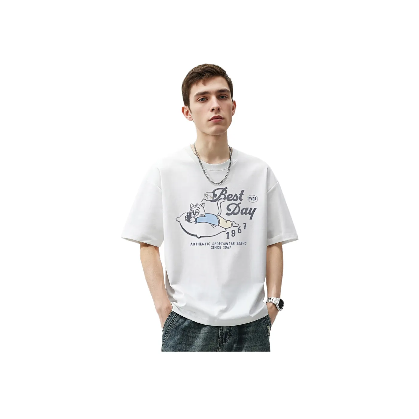 KAPPA PLAYER T-Shirt Унисекс Белый