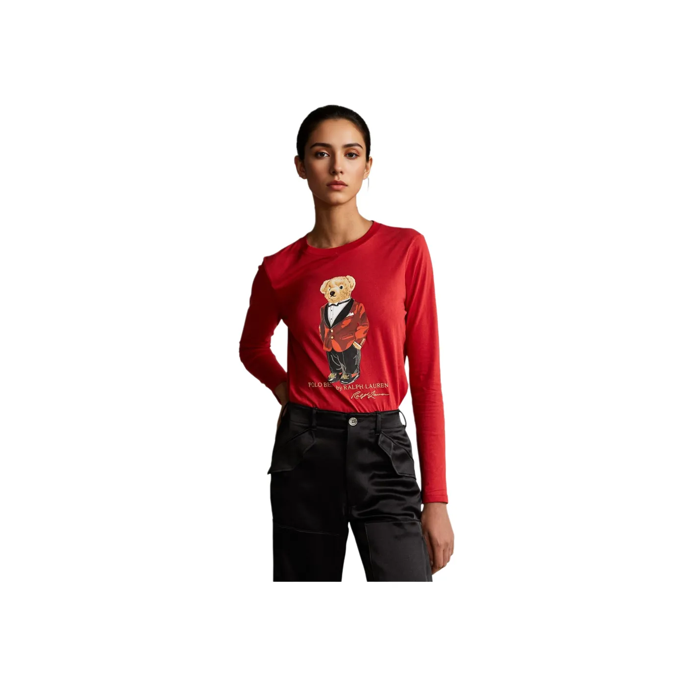 Polo Ralph Lauren T Shirts Women's Red