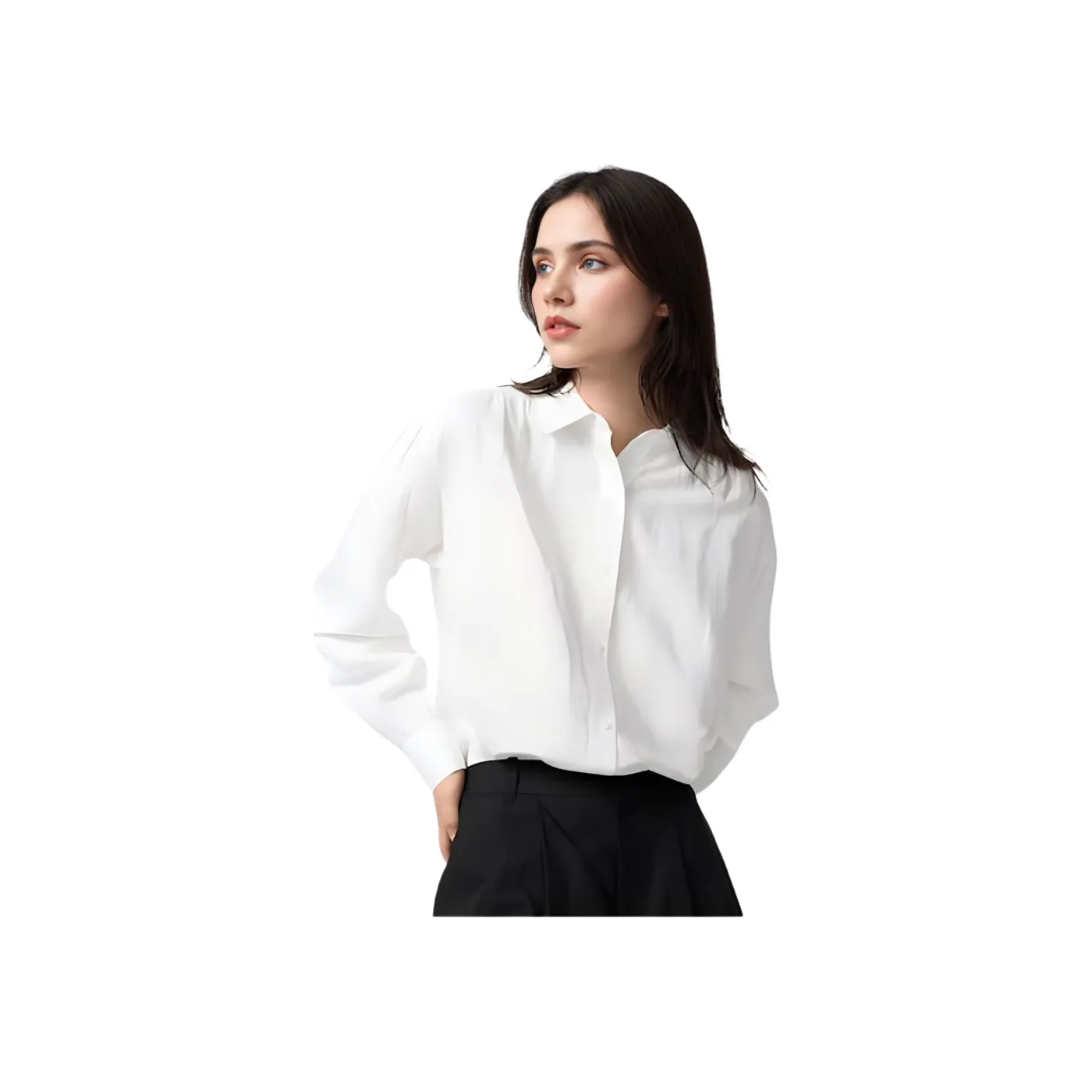 UNIQLO Comptoir Des Cotonniers Collaboration SS25 Shirt Women's Ecru