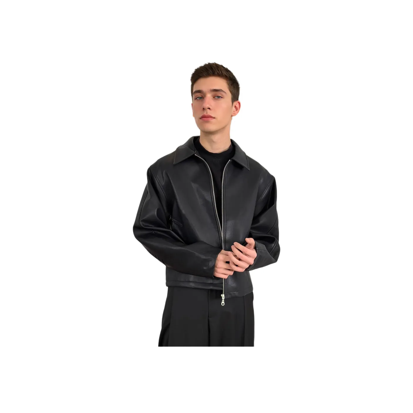 Pirkadat Черный Унисекс Кожаные куртки