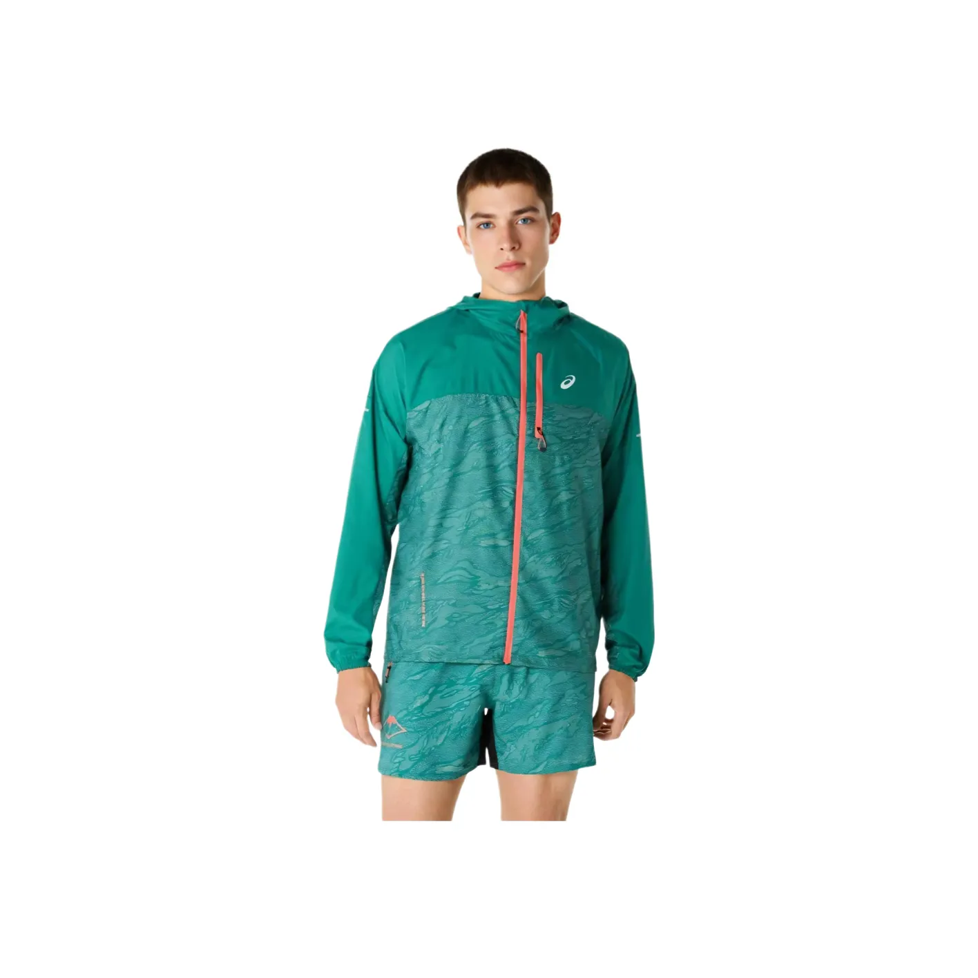 Asics FUJITRAIL Куртка Мужская Цвет Березовая Дерево