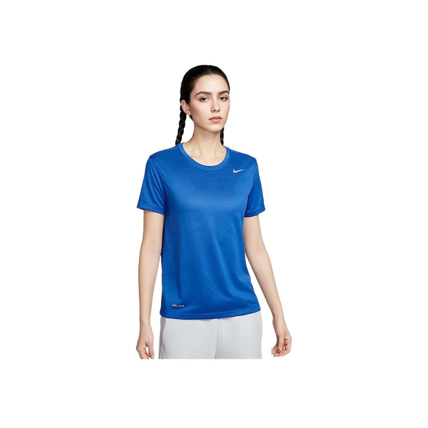 Nike Dri Fit T Shirt Women's Royal Blue