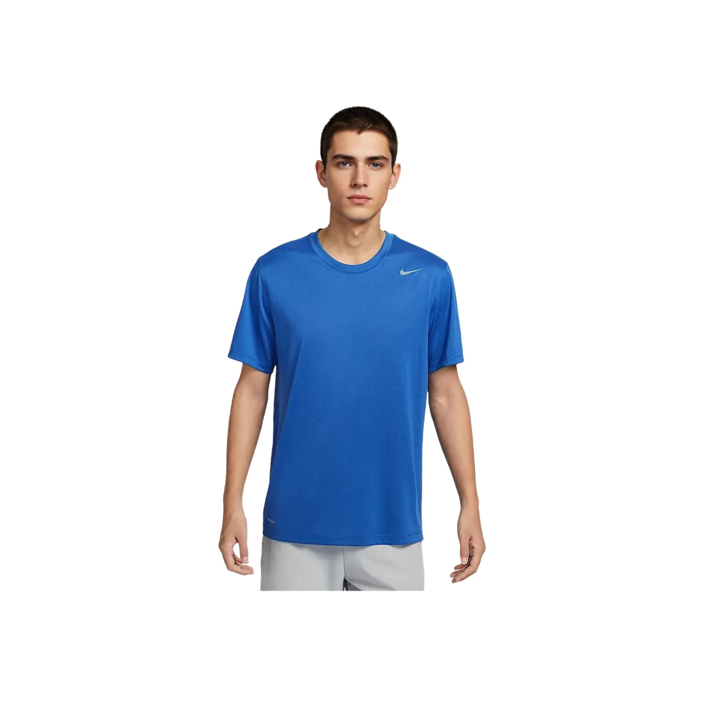 Nike Dri Fit T Shirts Men Royal Blue