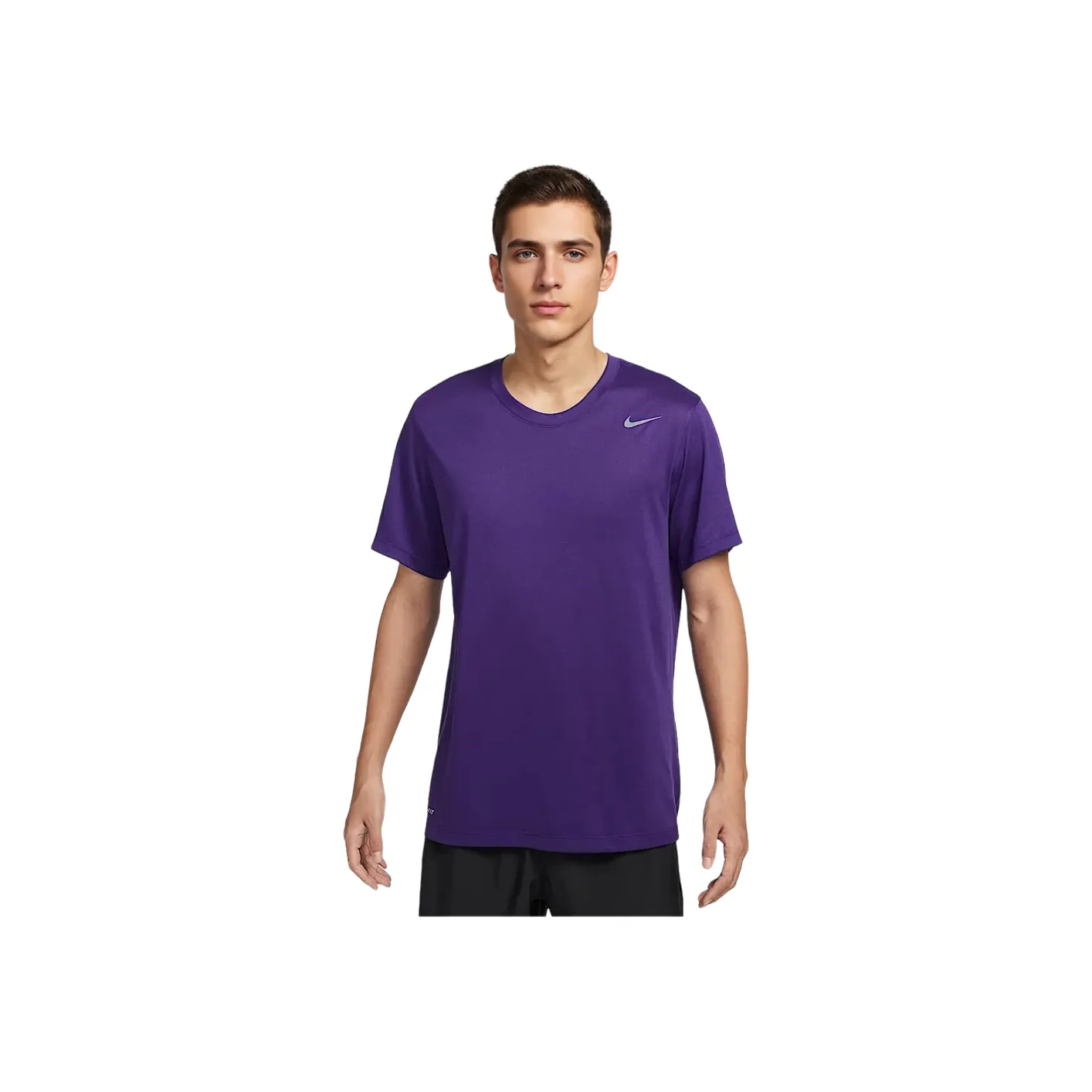 Nike Dri Fit T Shirts Men Garden Purple
