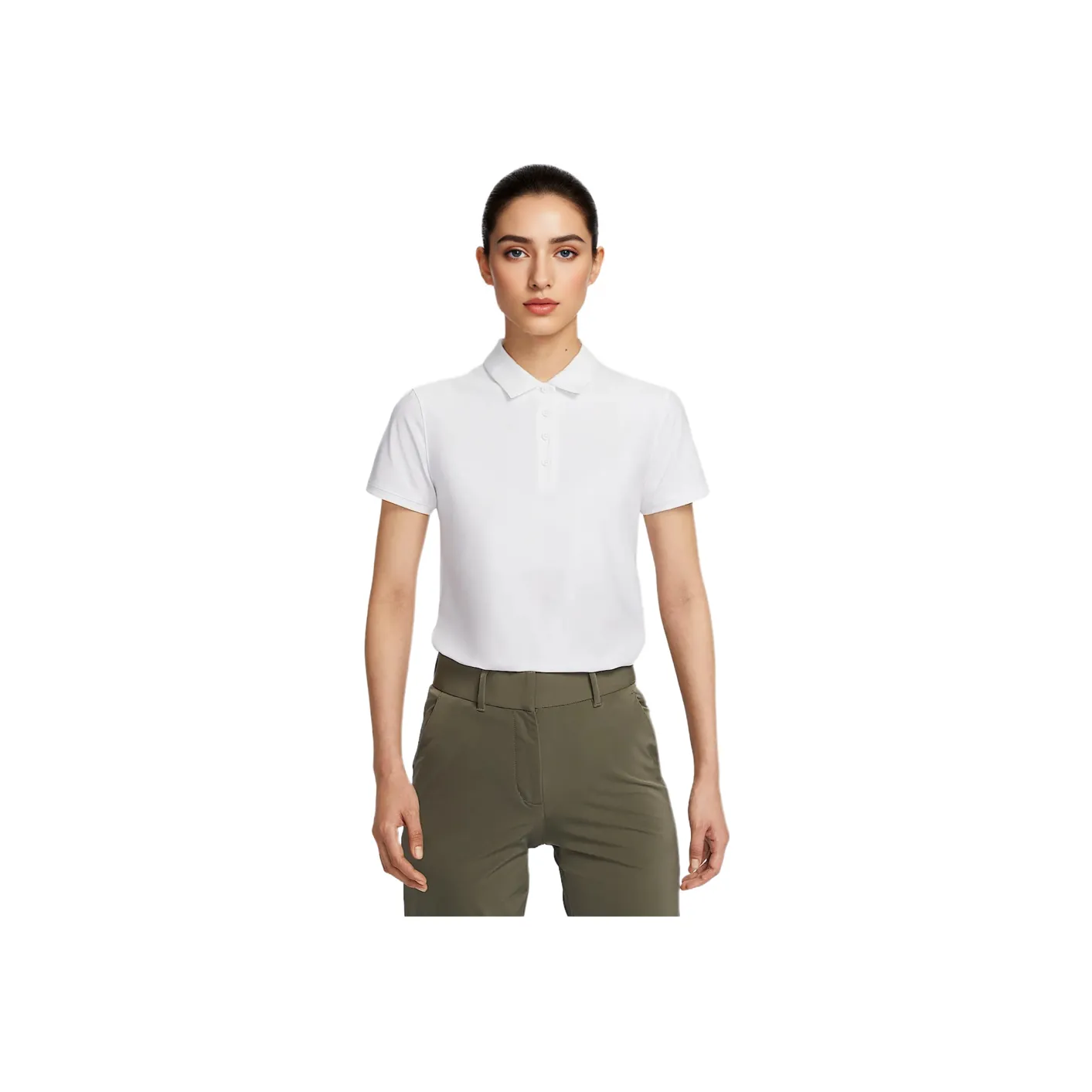 Nike Dri Fit Golf Clothing Women's White
