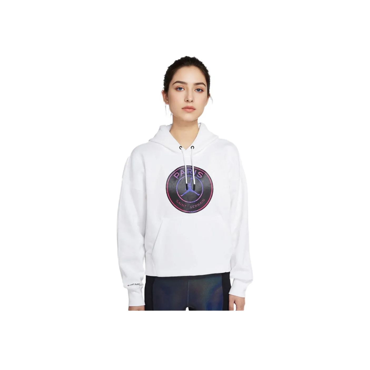 Джордан Свитшот Paris Saint Germain Женская Белая