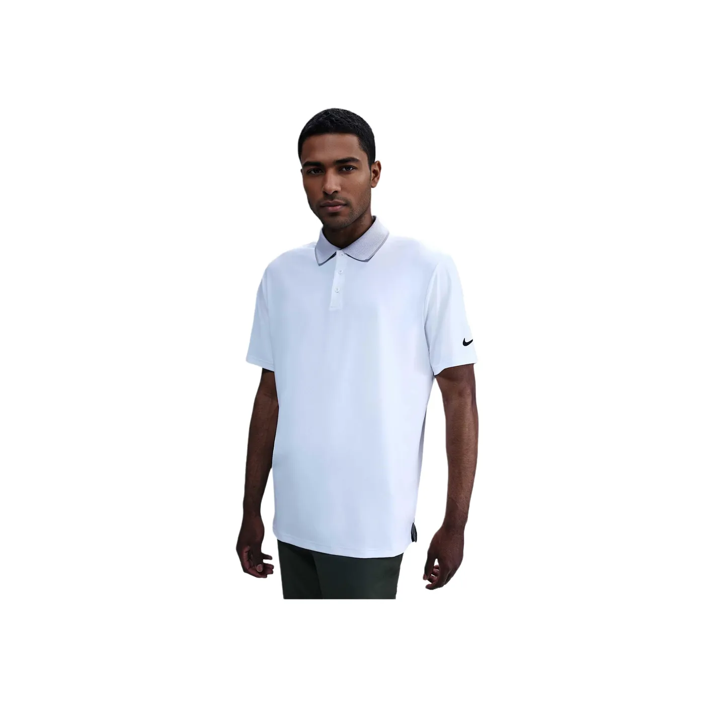 Nike Dri Fit Golf Clothing Men White 100