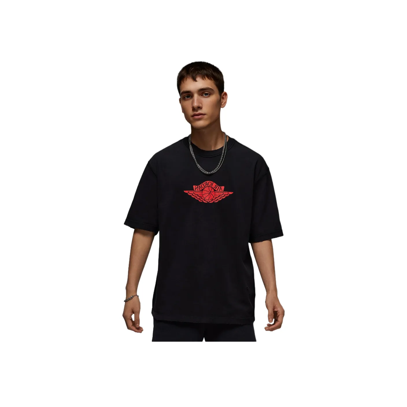 Jordan Air Черные Мужские T-Рубашки