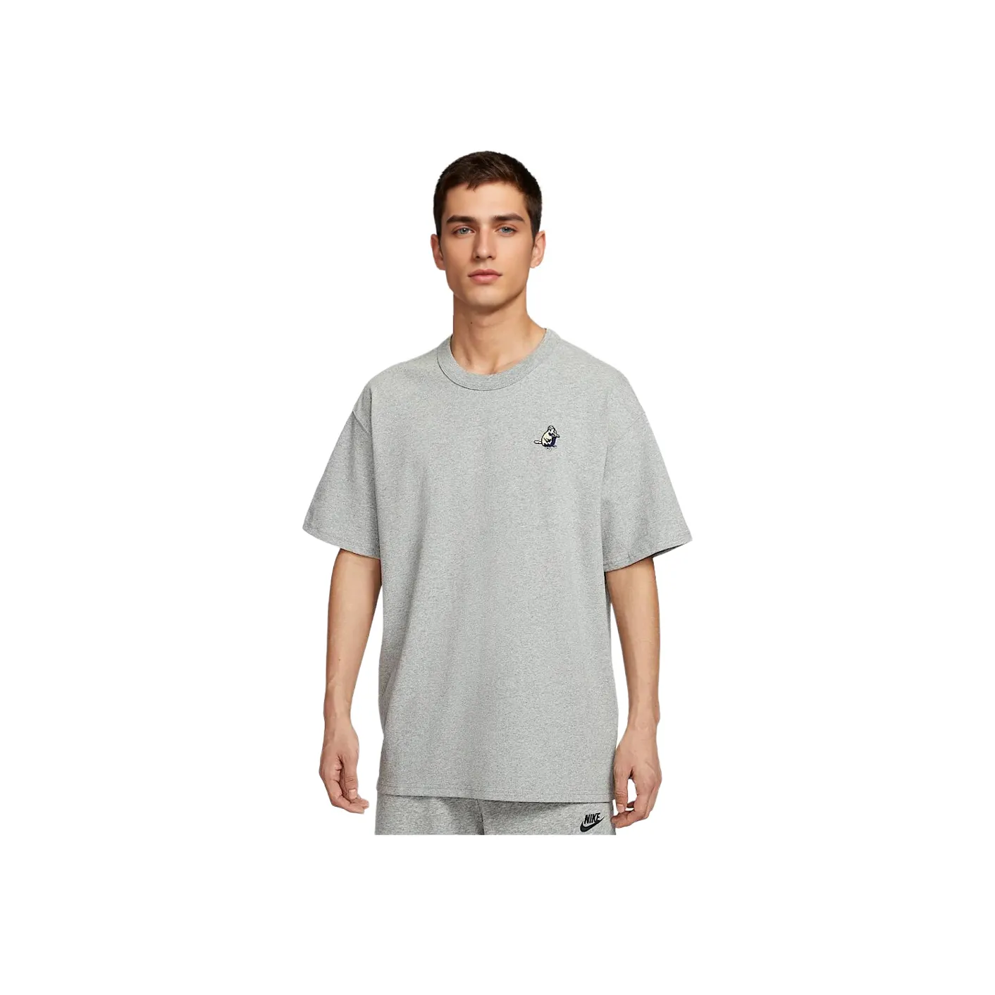 nike Sportswear T-Shirt Мужская Мышечная Темно-Серый