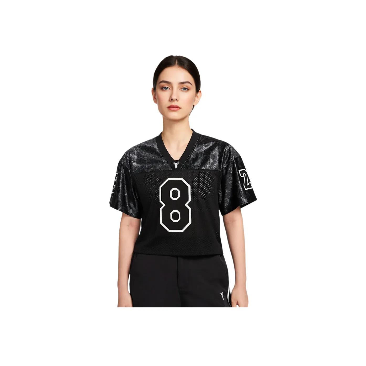 Nike SS25 Футбол Джерси Женские Черный