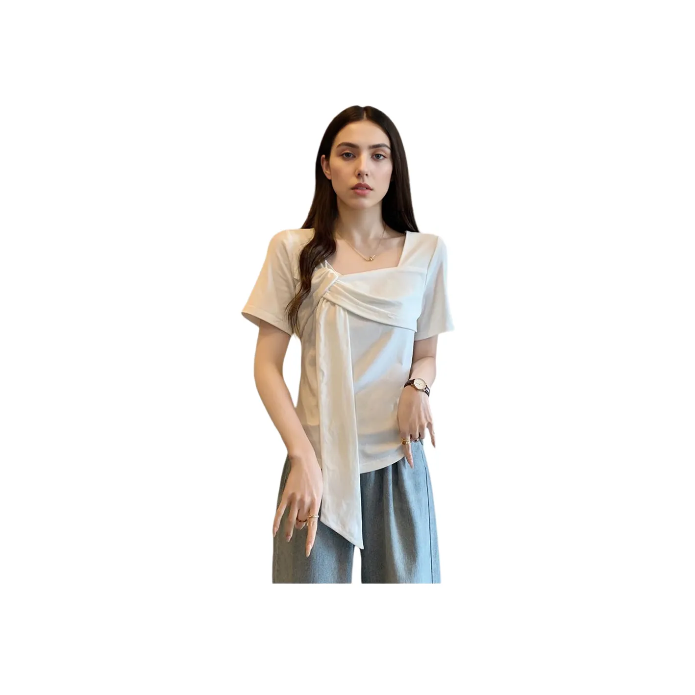 Dior Beauty Set in Sleeve T Shirt Women's