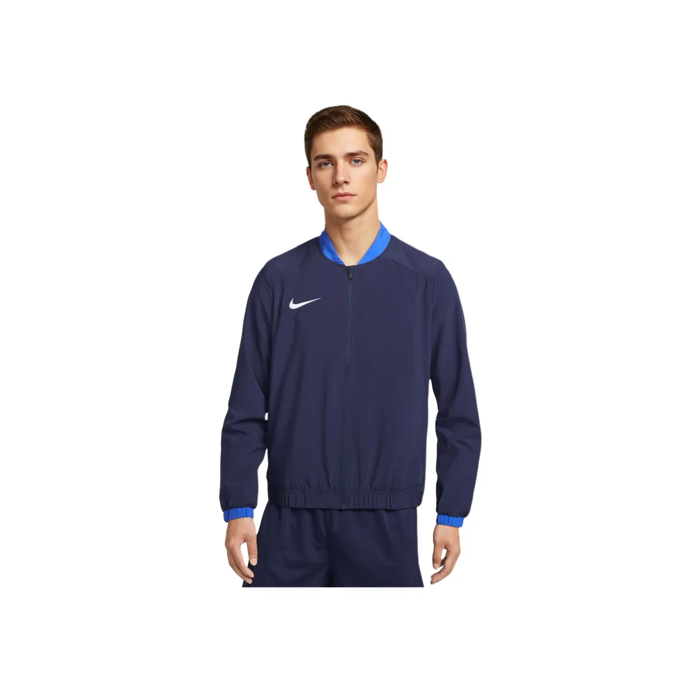 Nike Dri Fit Academy Jacket Men's 410 Deep Navy Blue