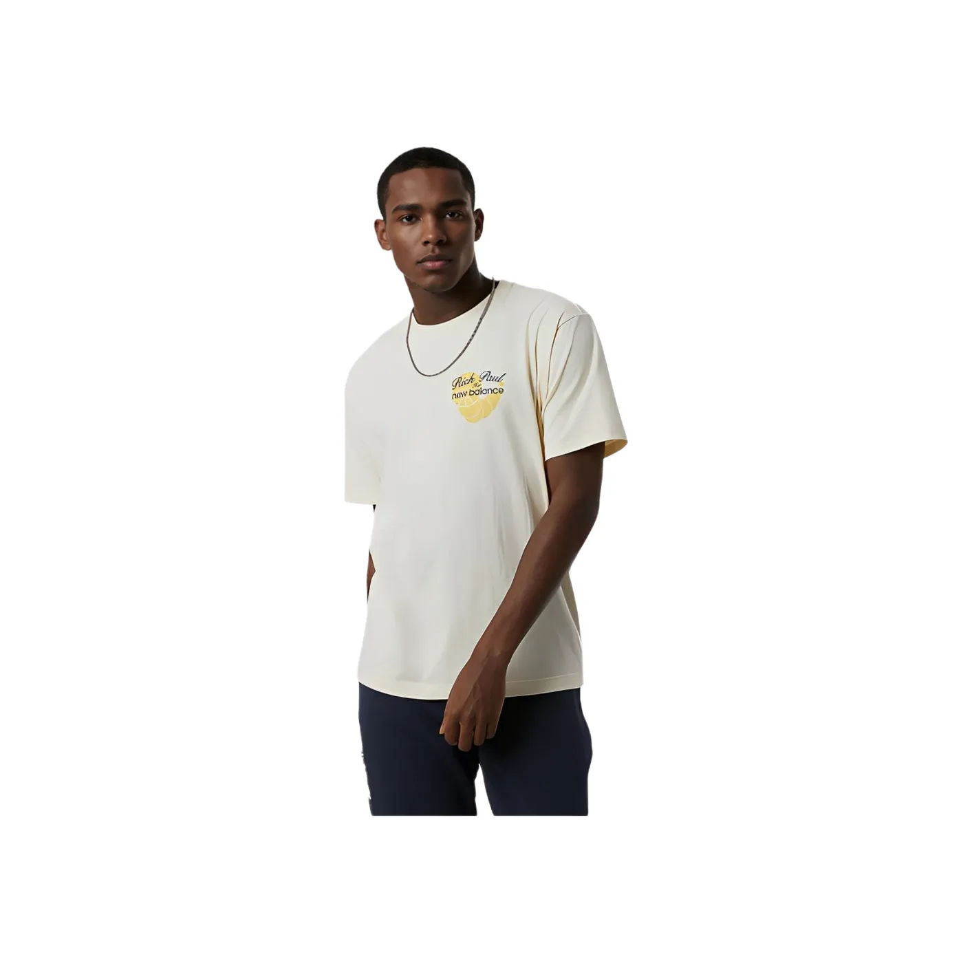 New Balance New Balance X Rich Paul T Shirts Men's Ecru