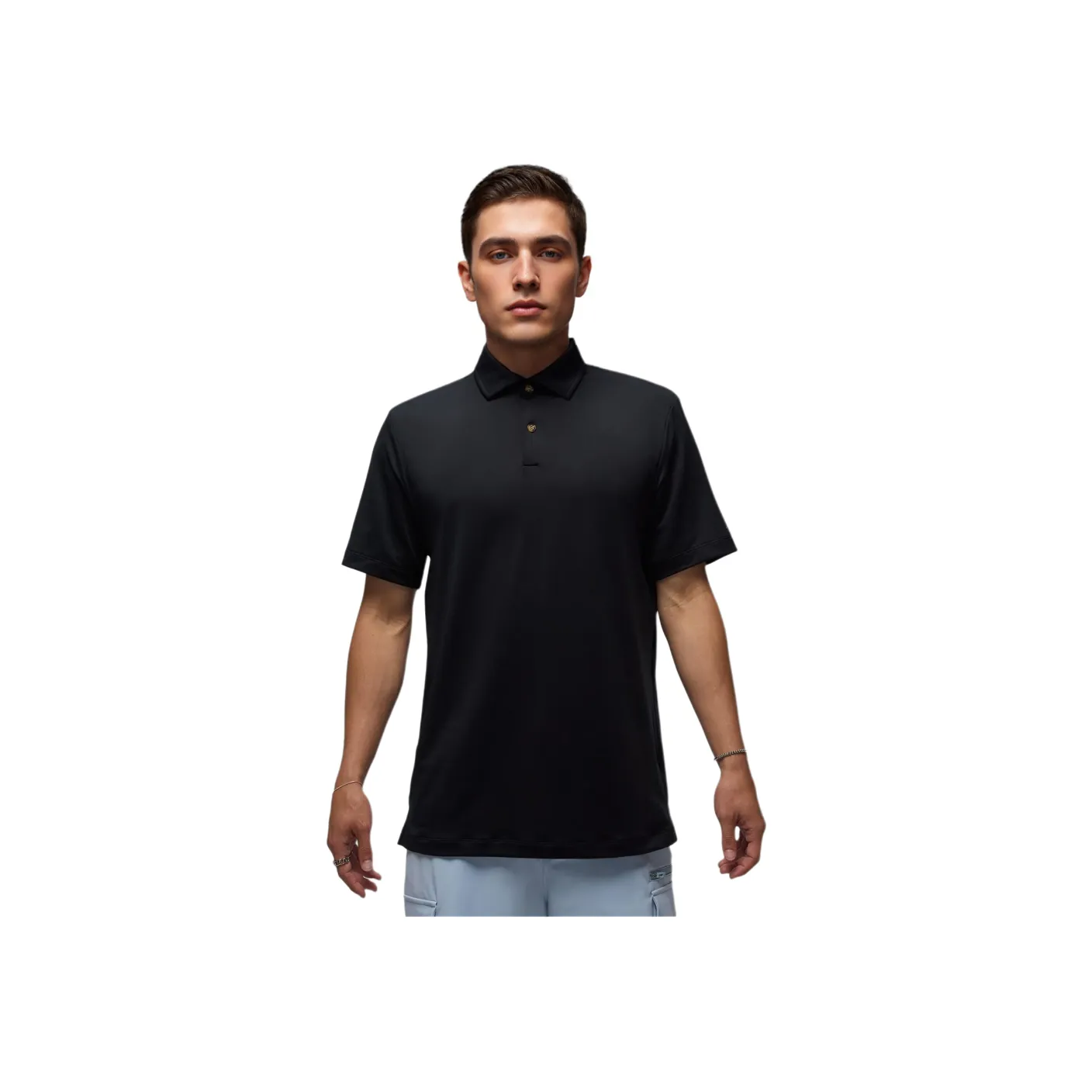 Jordan Sport Поло Мужское Черное Черное