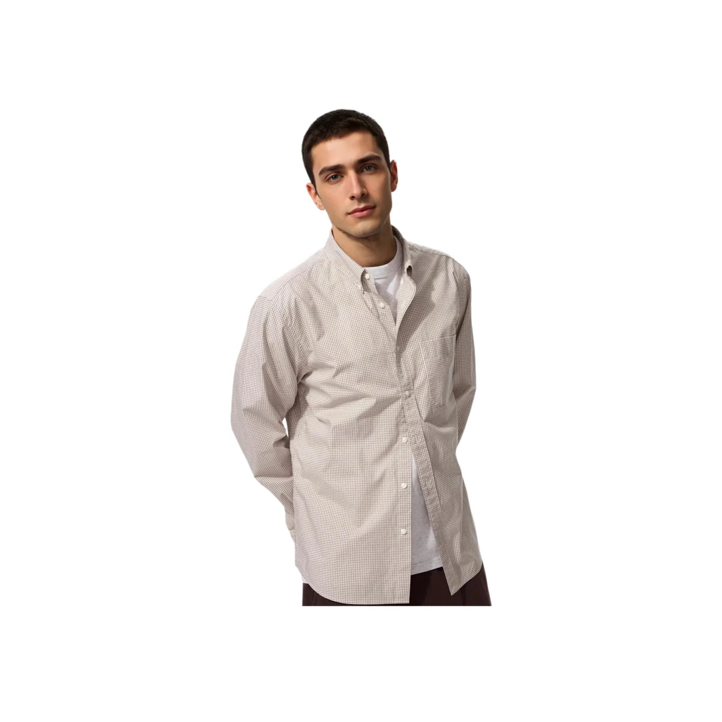 UNIQLO Shirts Unisex Beige