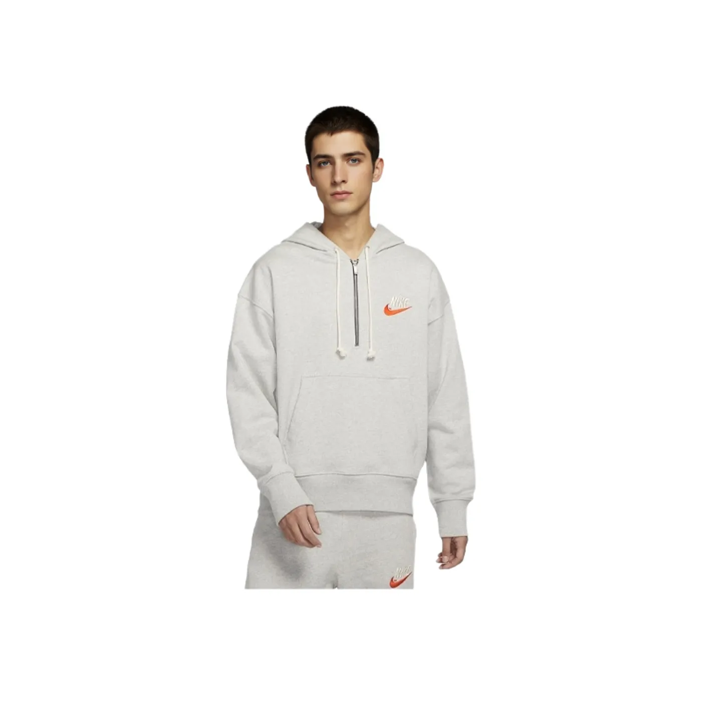Nike Серый Мужской Свитшот