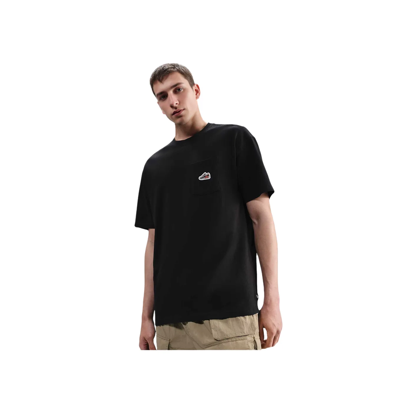 Nike Мужские черные футболки