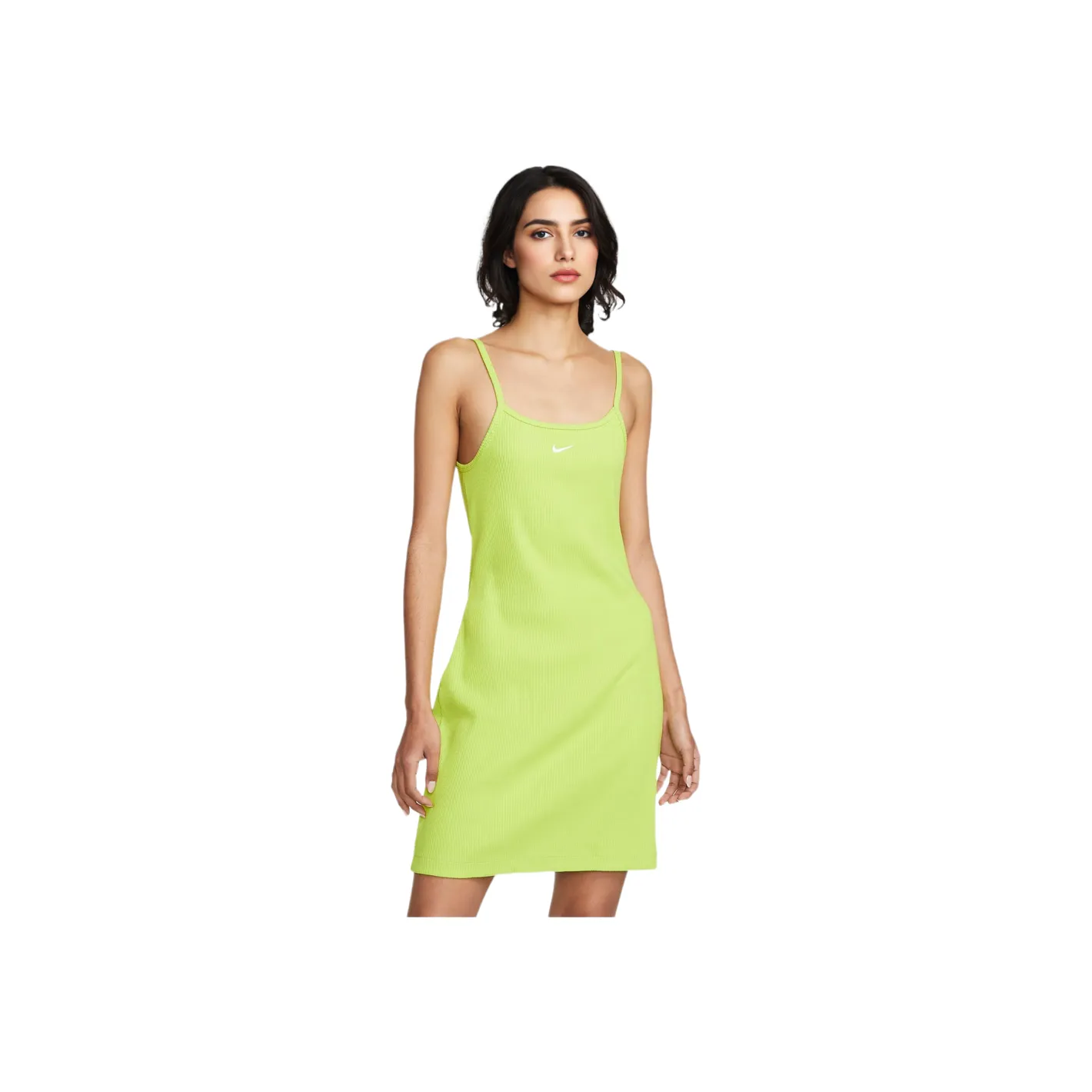 Nike Sportswear Essentials Series Sleeveless Dresses Women's Green