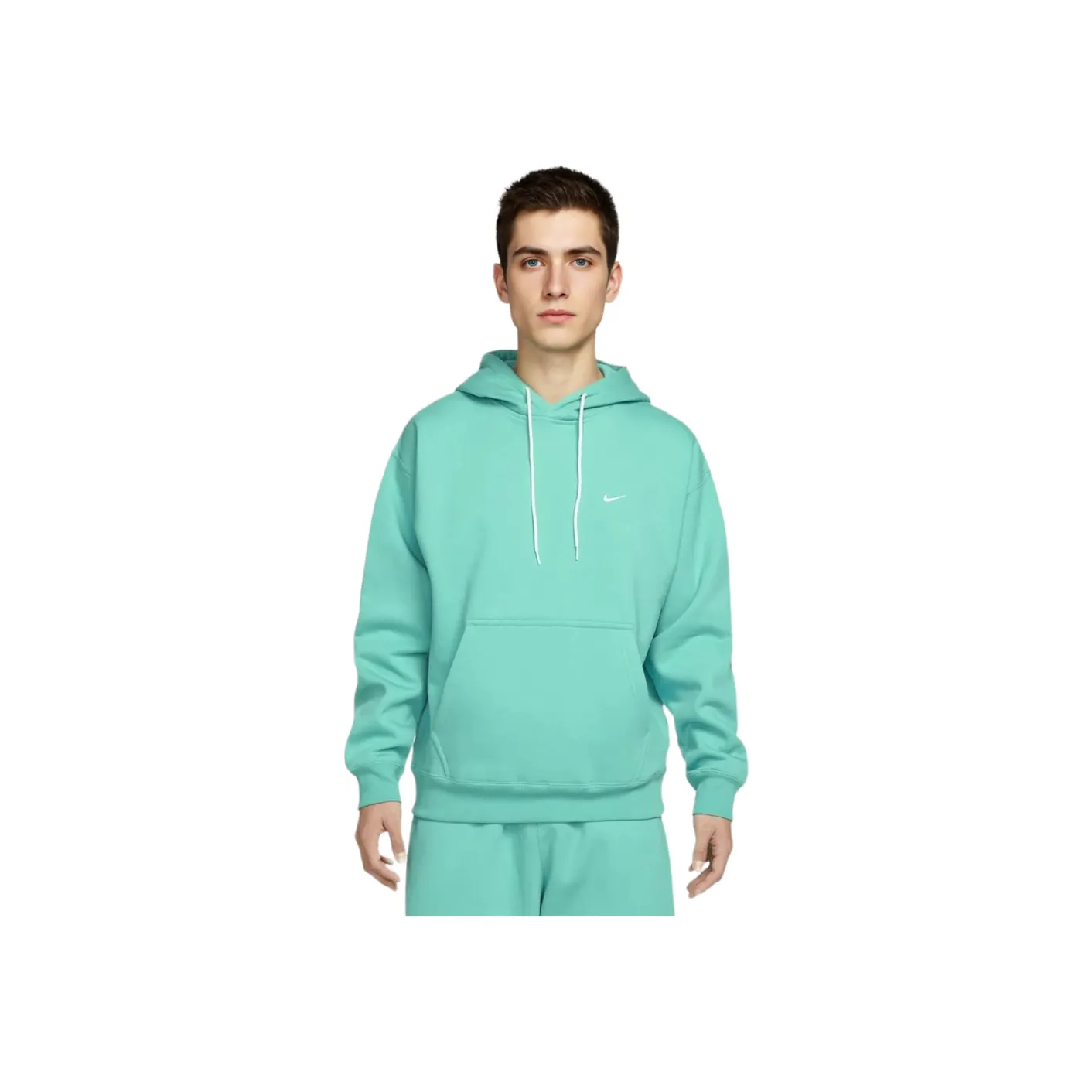 Nike Чайно-зеленый Мужские Свитшоты