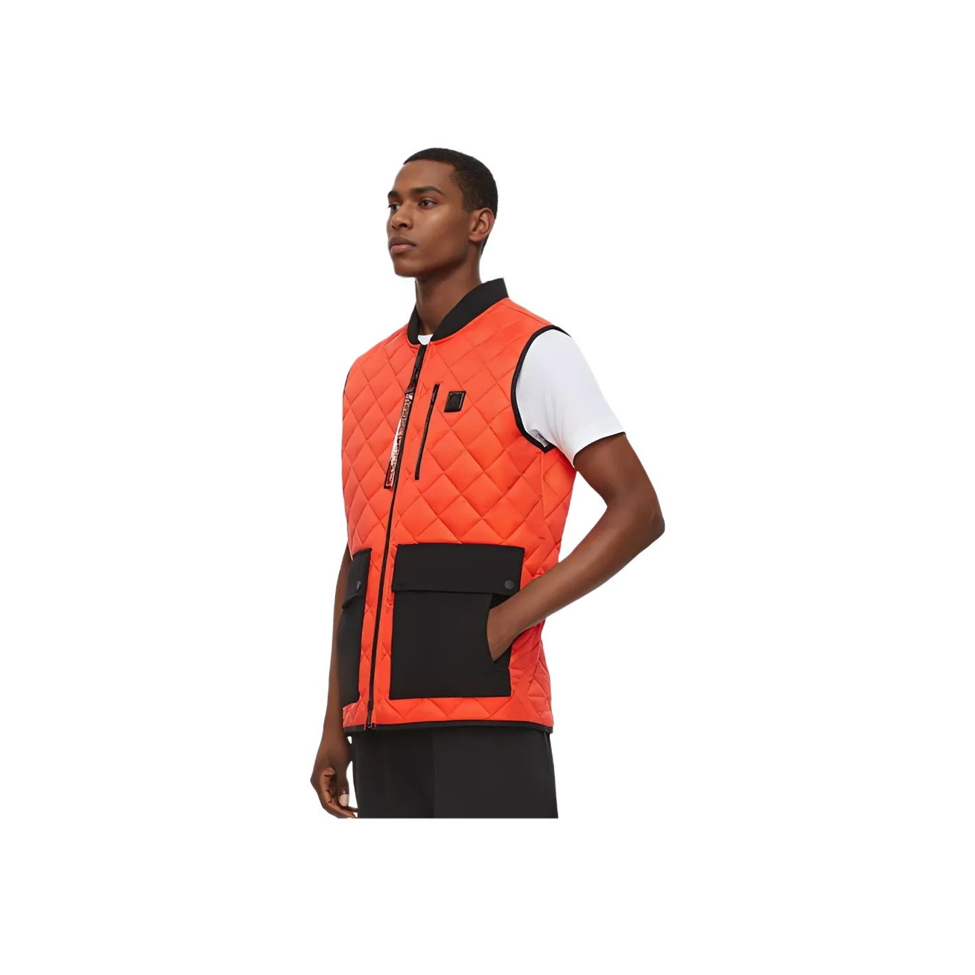 Moose Knuckles SS22 Vest Men's Orange