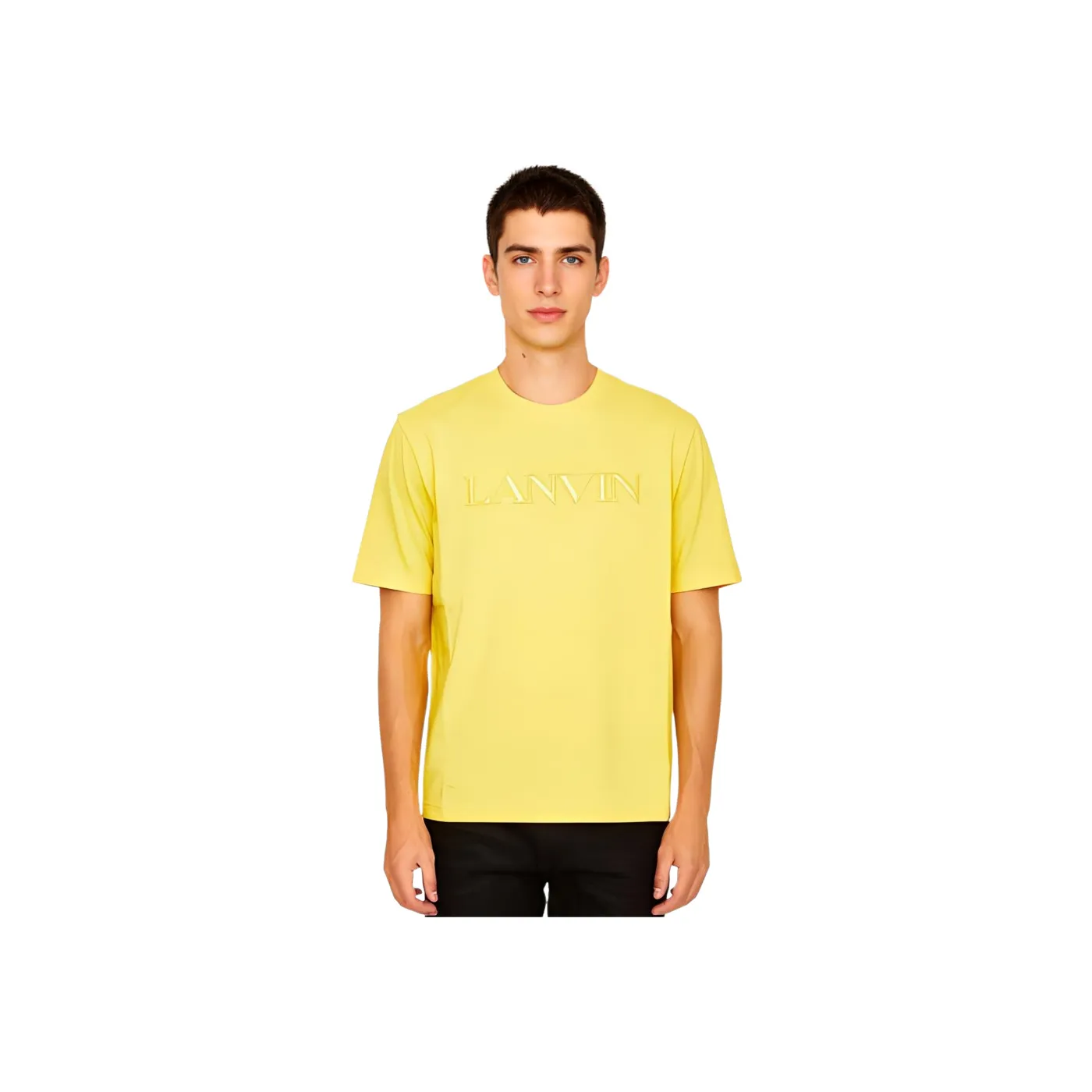 Lanvin Желтые Мужские T-рубашки