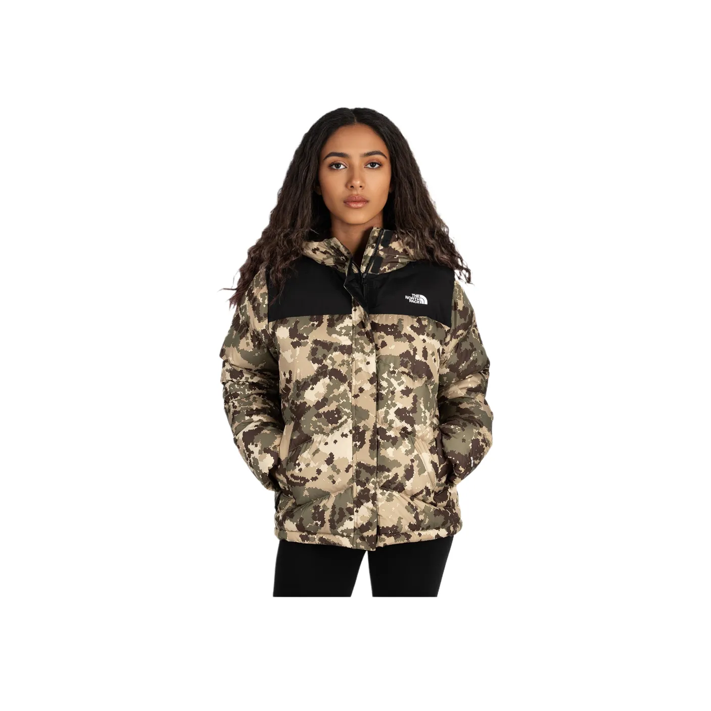 THE NORTH FACE Пуховик Женские Зеленый