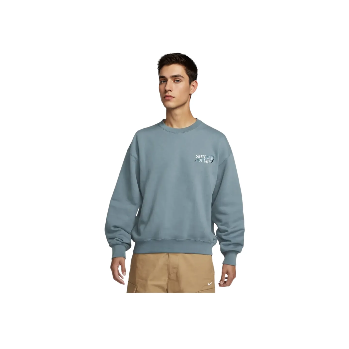 Nike Sb Skate Like A Girl Crewneck Hoodie