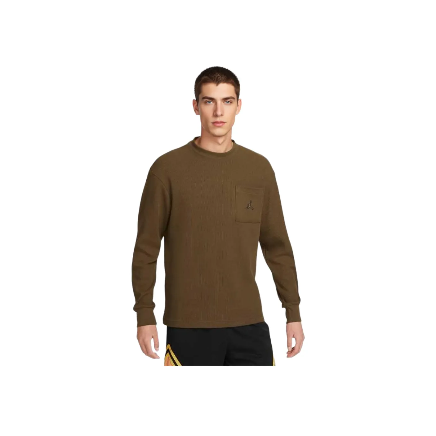 Джордан Светлый Оливковый Зеленый Мужская Футболка