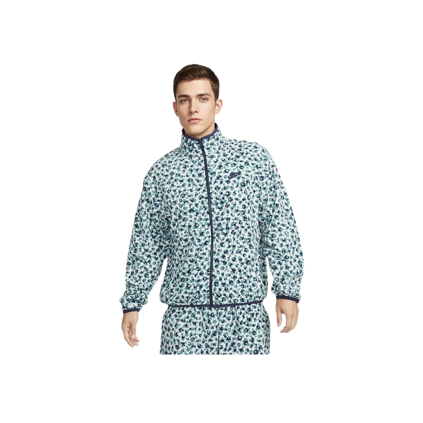 Nike Темно-синие мужские куртки