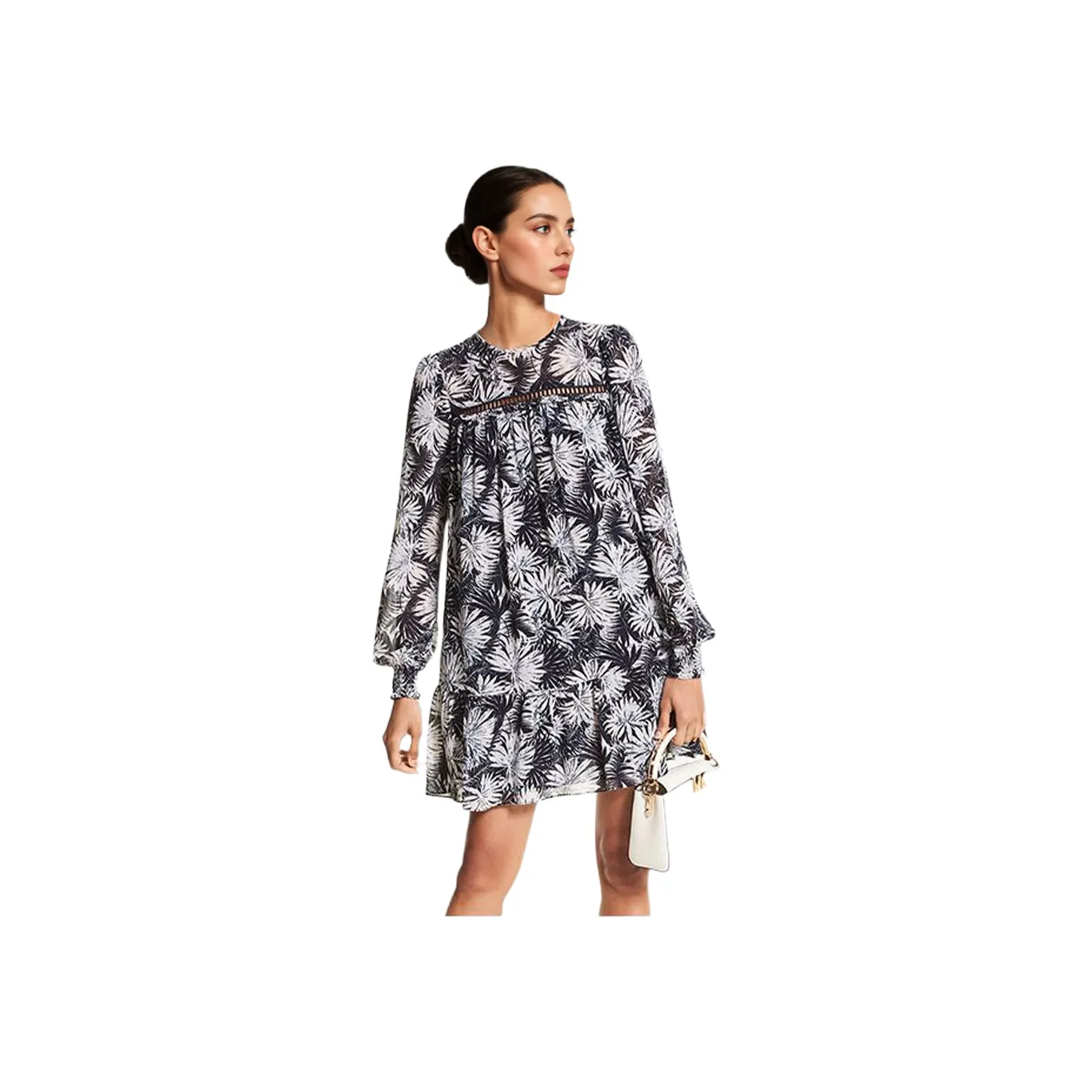 MICHAEL KORS Long-Sleeved Dresses Women's Midnight Blue