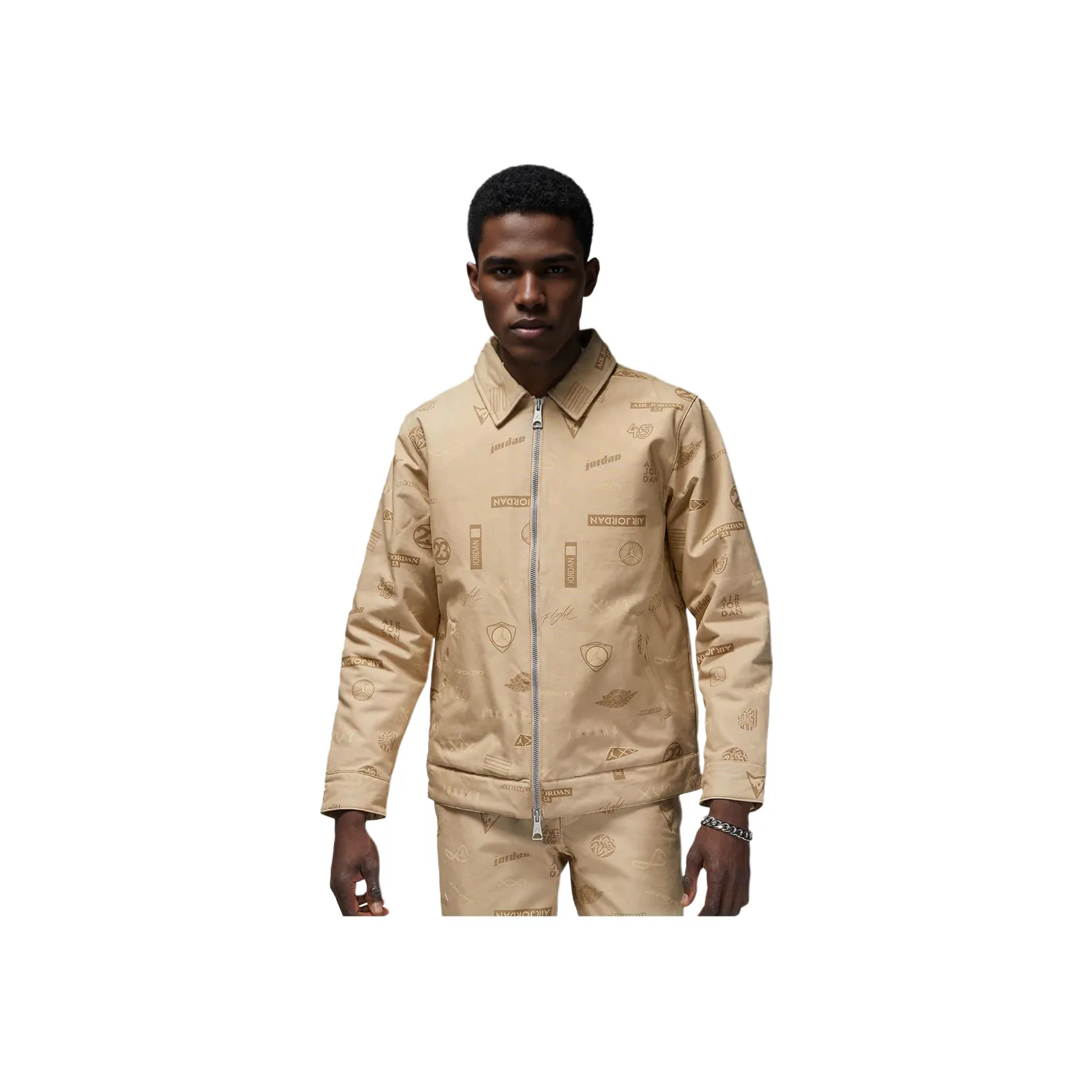 Jordan Flight Heritage Jackets Men's Desert Yellow
