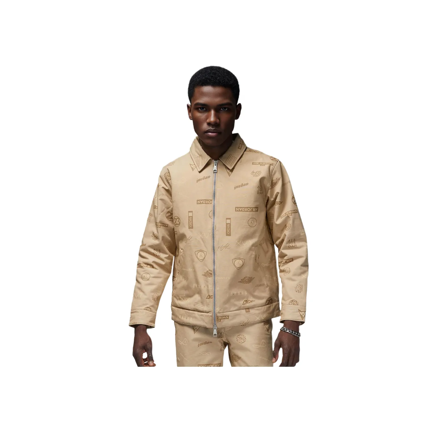 Jordan Flight Heritage Jackets Men's Desert Yellow