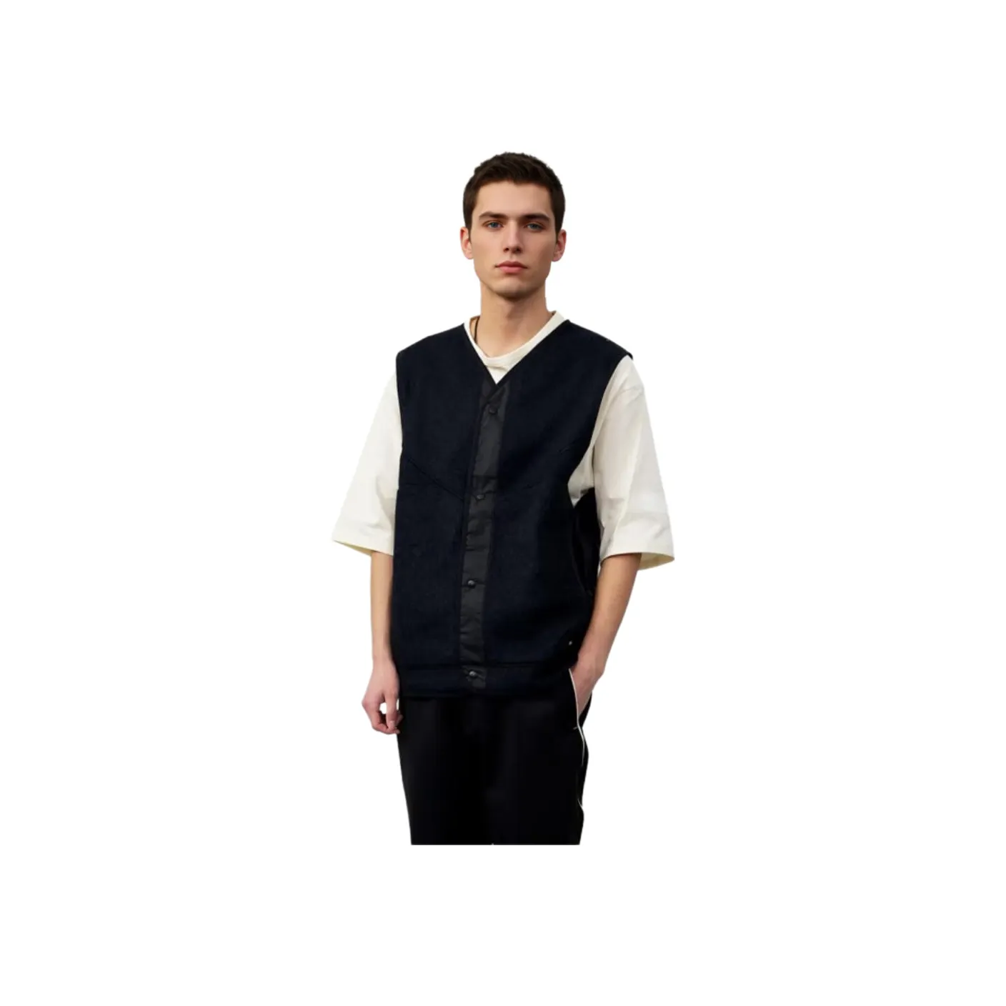 Y 3 Vests Men's Black