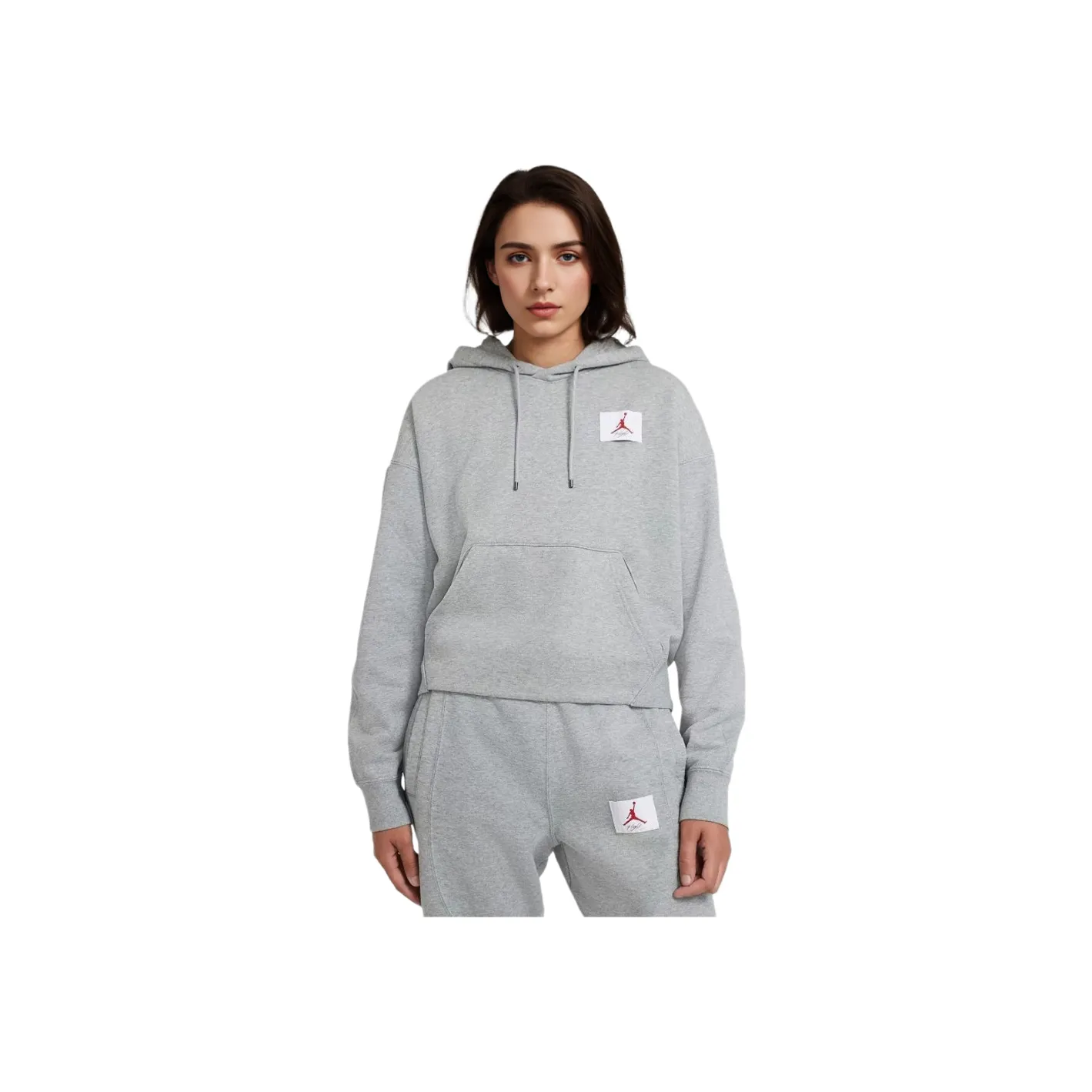 Jordan Flight Толстовка Женская Серого цвета