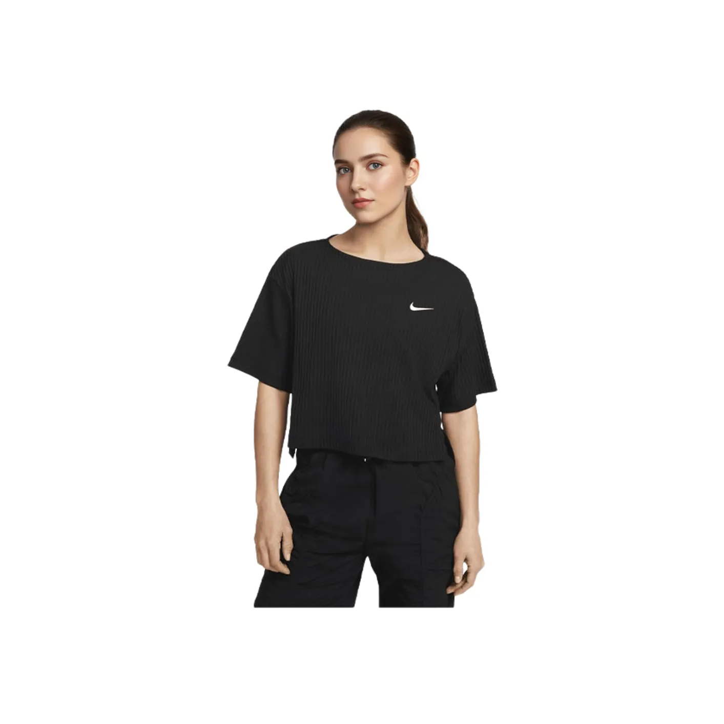 Nike Crop Tops Women's Black