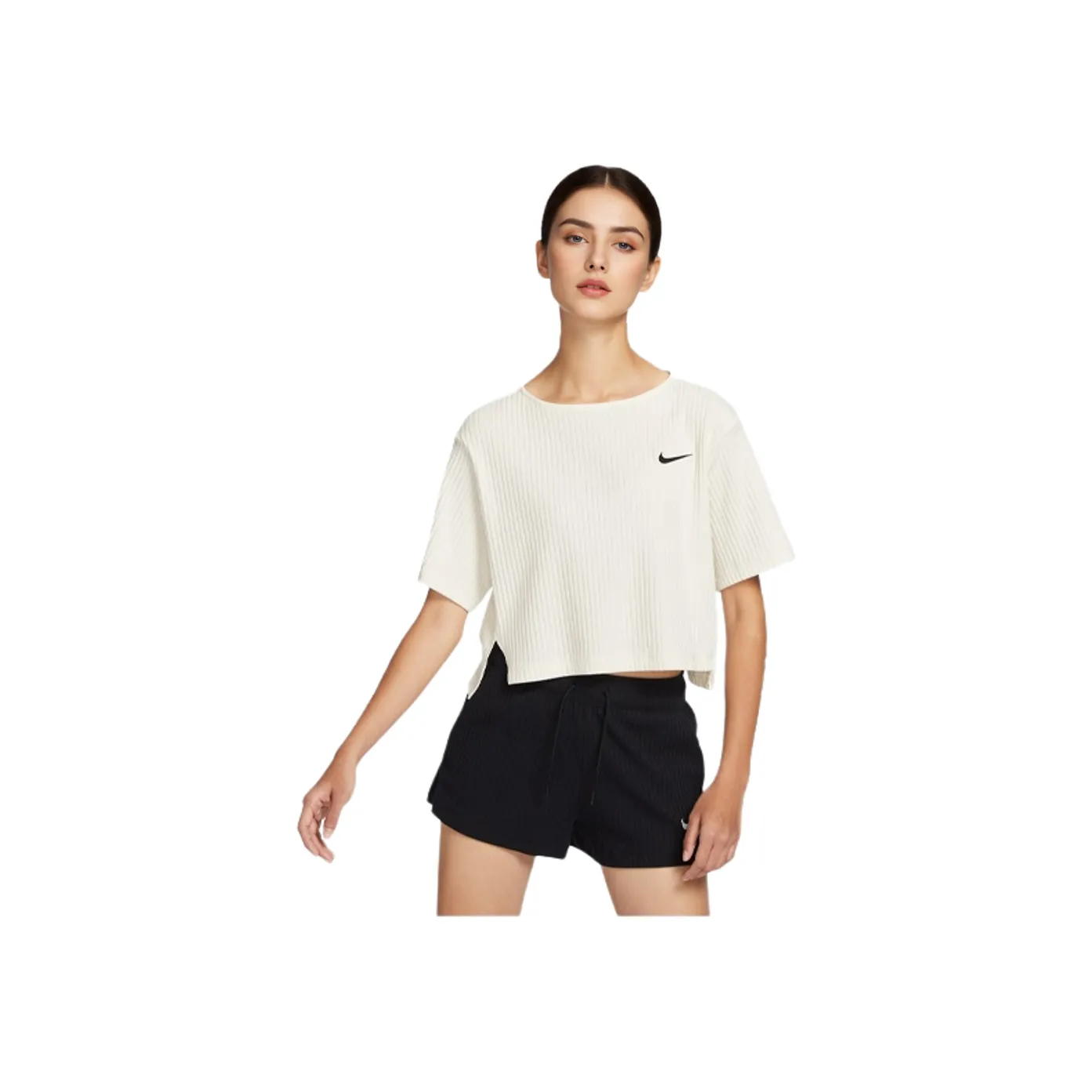 Nike CROP TOP Женские Парусный Белый