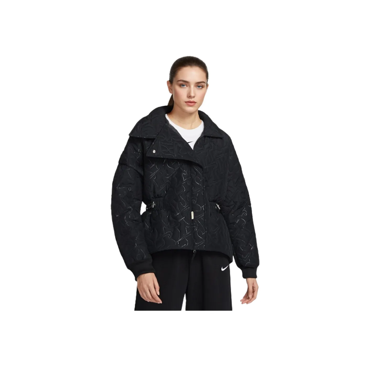 Nike Пуховая куртка Женская Черная