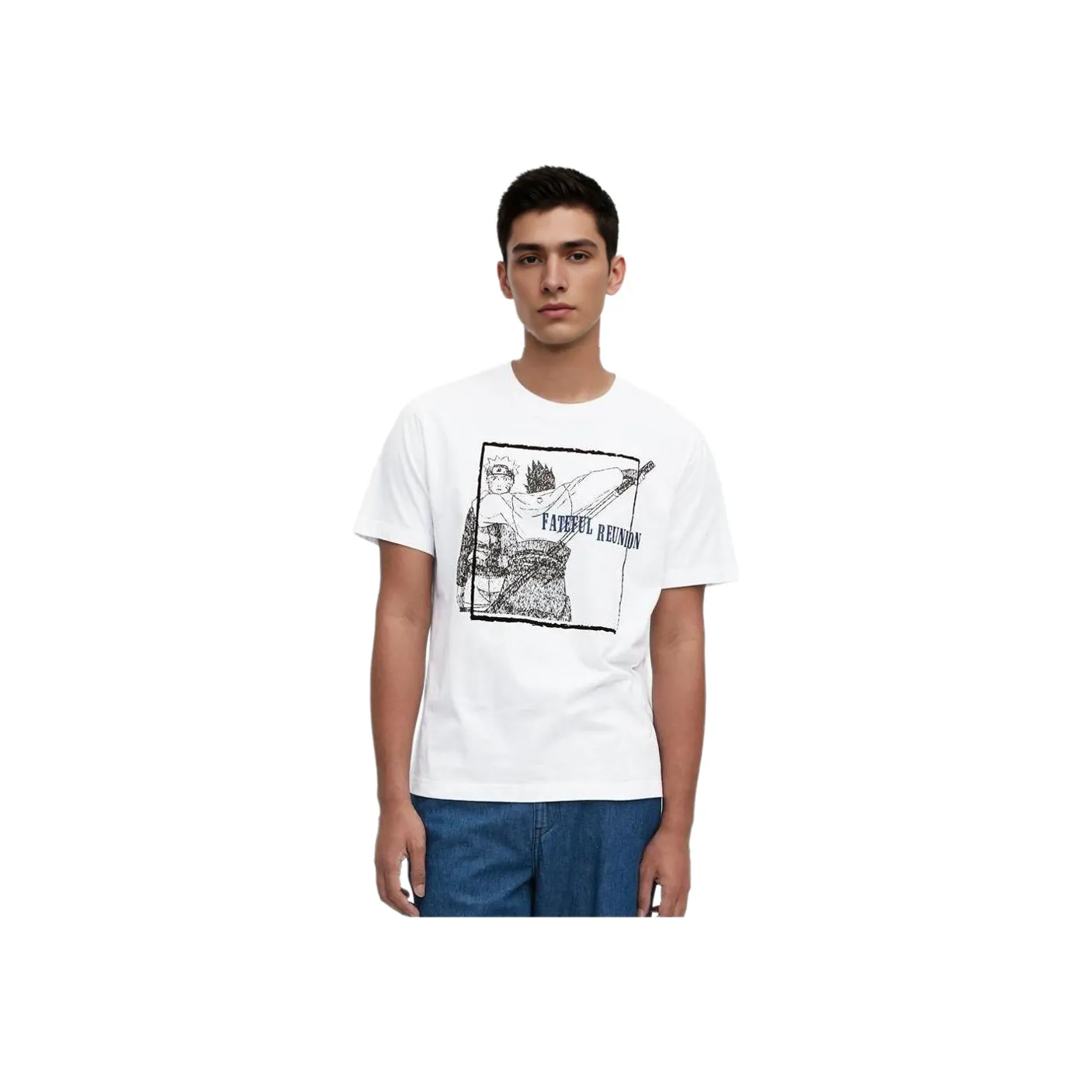 UNIQLO X Naruto SS23 T Shirts Unisex White