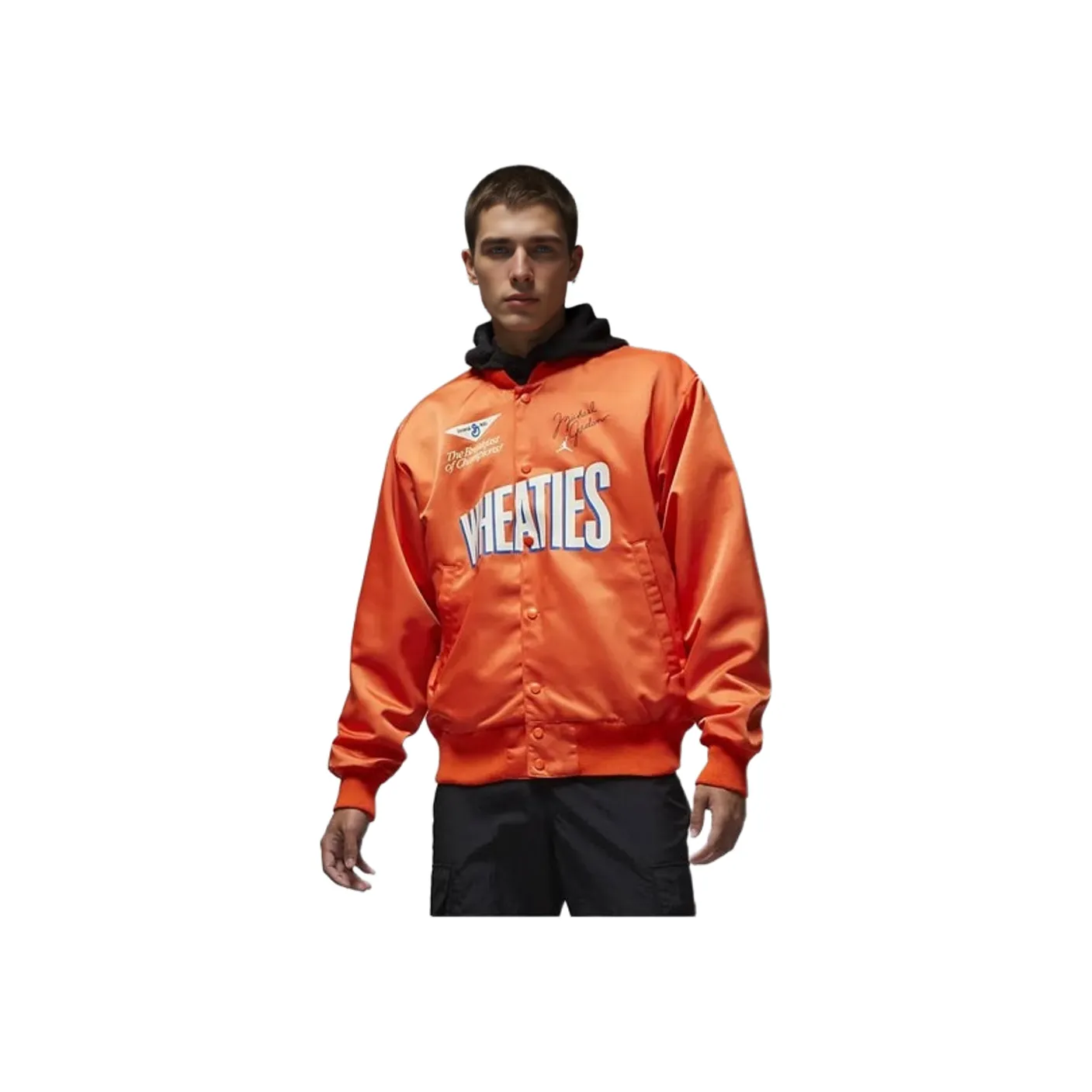 Джордан Оранжевый Красный Мужская Куртка