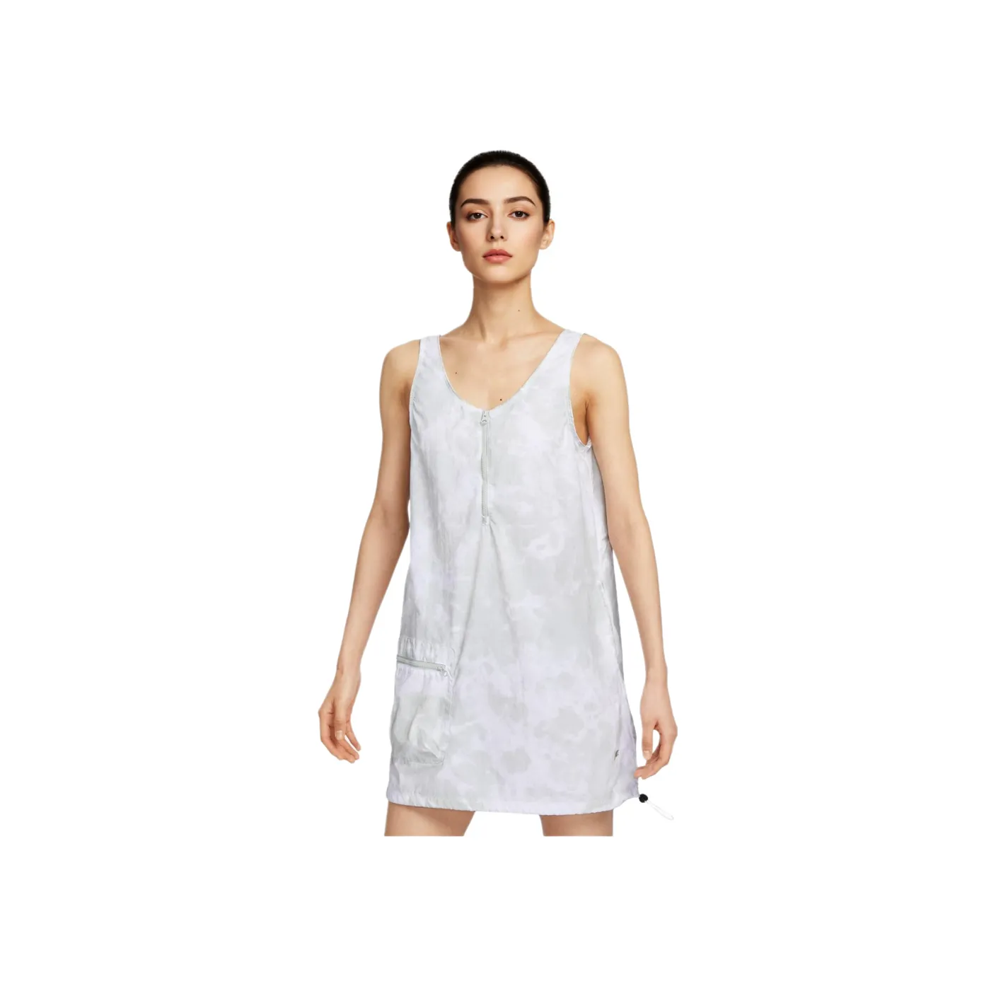 NIKE SPORTSWEAR TECH PACK Свет Серебряный Женские Платья без рукавов