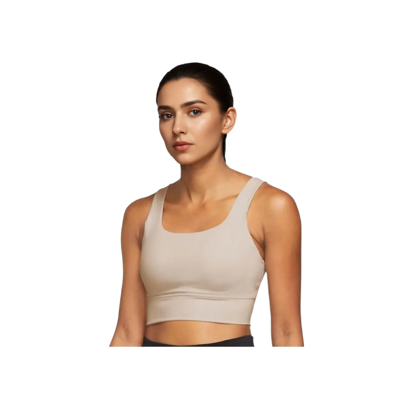 NIKE Бежевый Женское спортивное белье