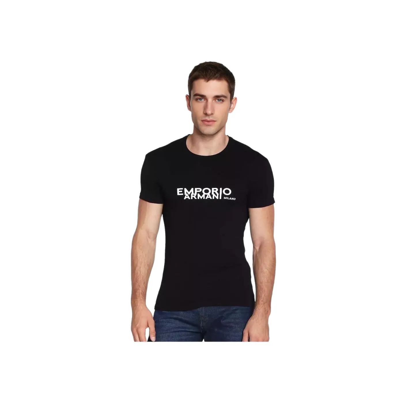 EMPORIO ARMANI T-рубашка мужская черная