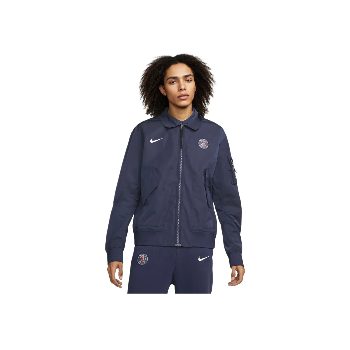 Nike Blue Men's Jackets Найк Синий Мужские Куртки