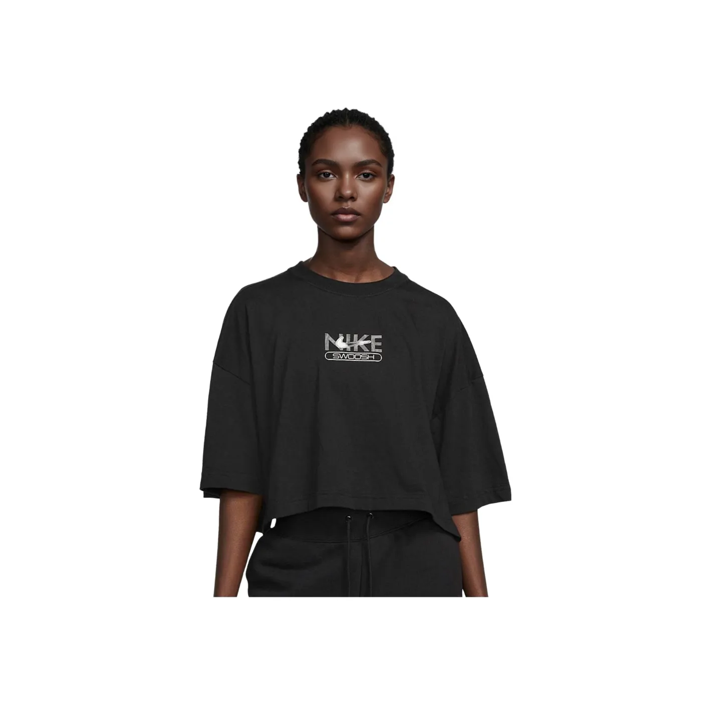 Nike Crop Tops Women's Black