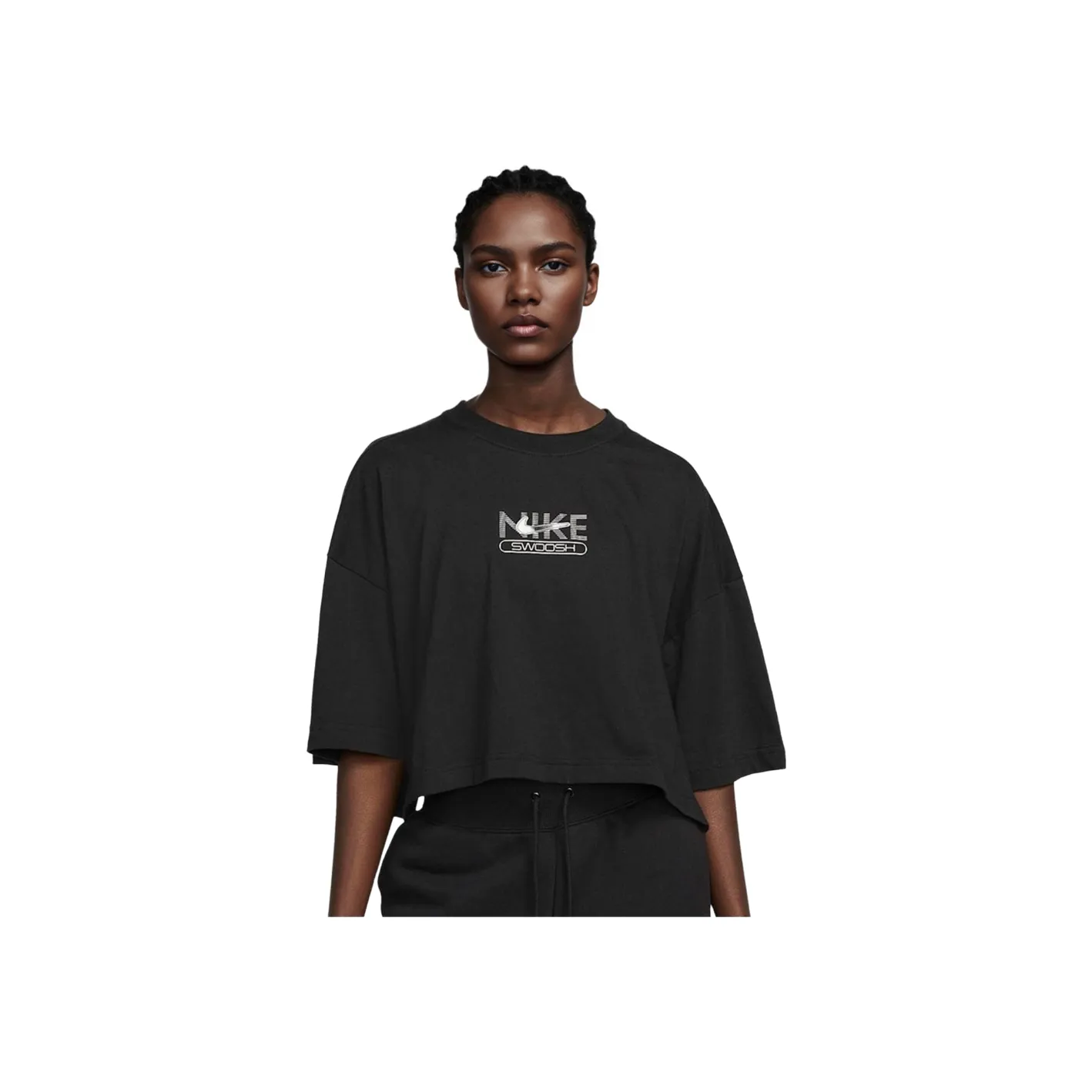 Nike Crop Tops Women's Black