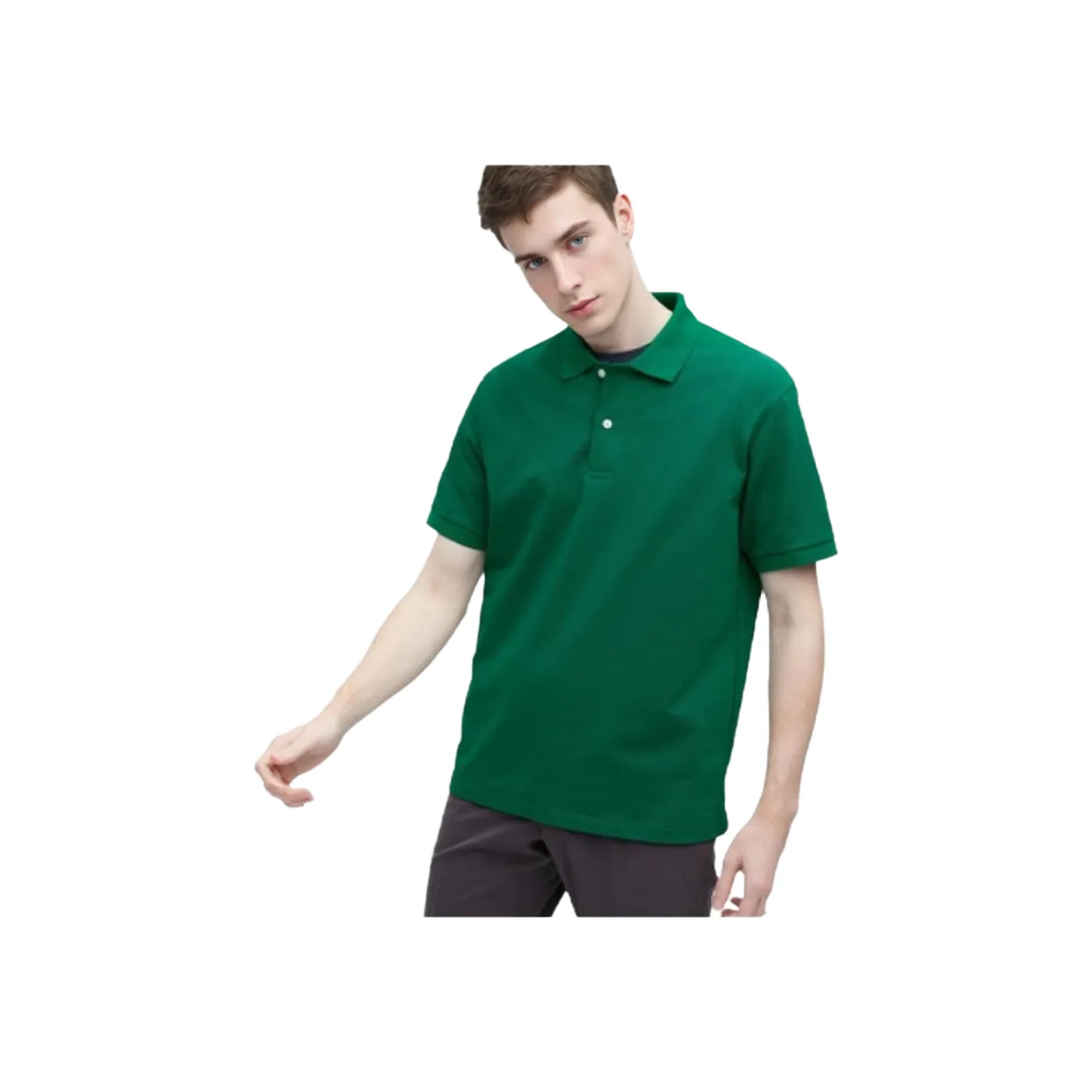 UNIQLO Polo Shirt Men's Turquoise