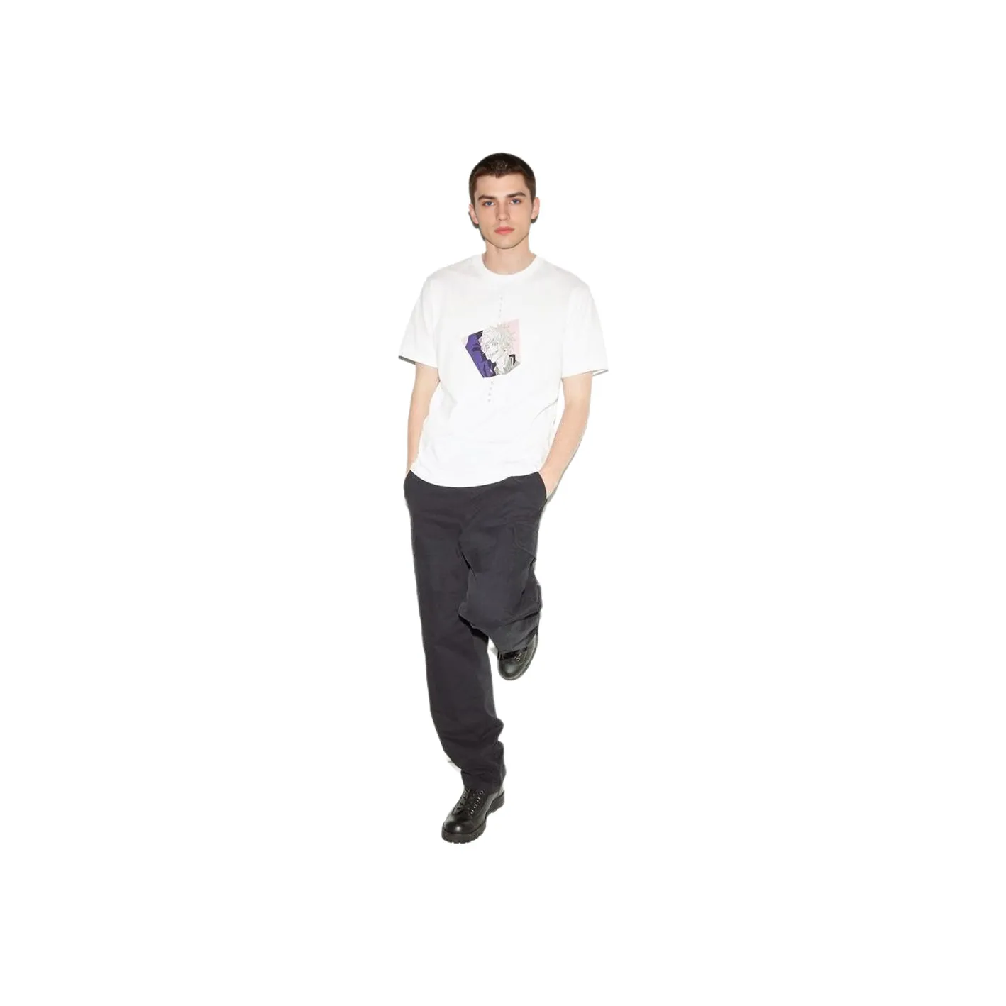 UNIQLO X Spell Fight Co-titled Series T-Shirts Unisex White