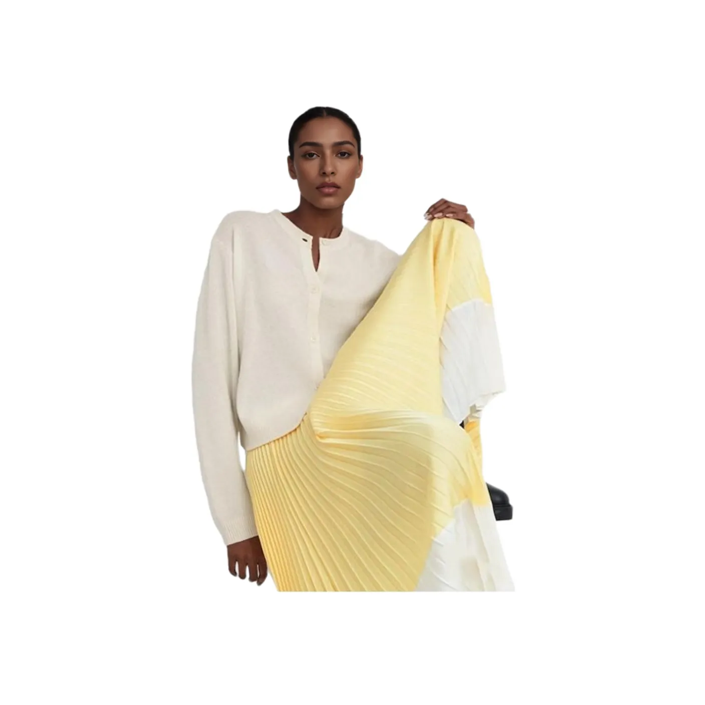 UNIQLO X Clare Waight Keller Co Бренд Коллекция Кашемир Свитер Женские