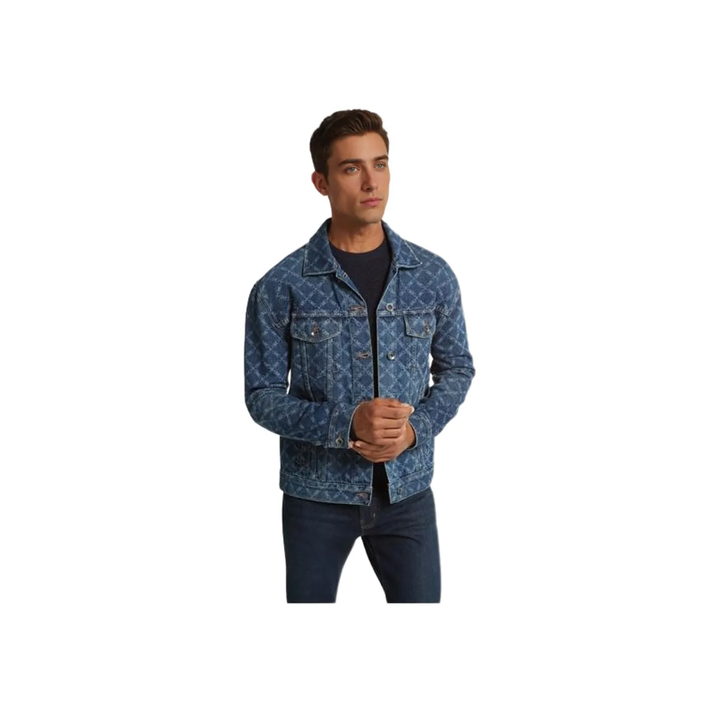 MICHAEL KORS Jackets Men's Blue