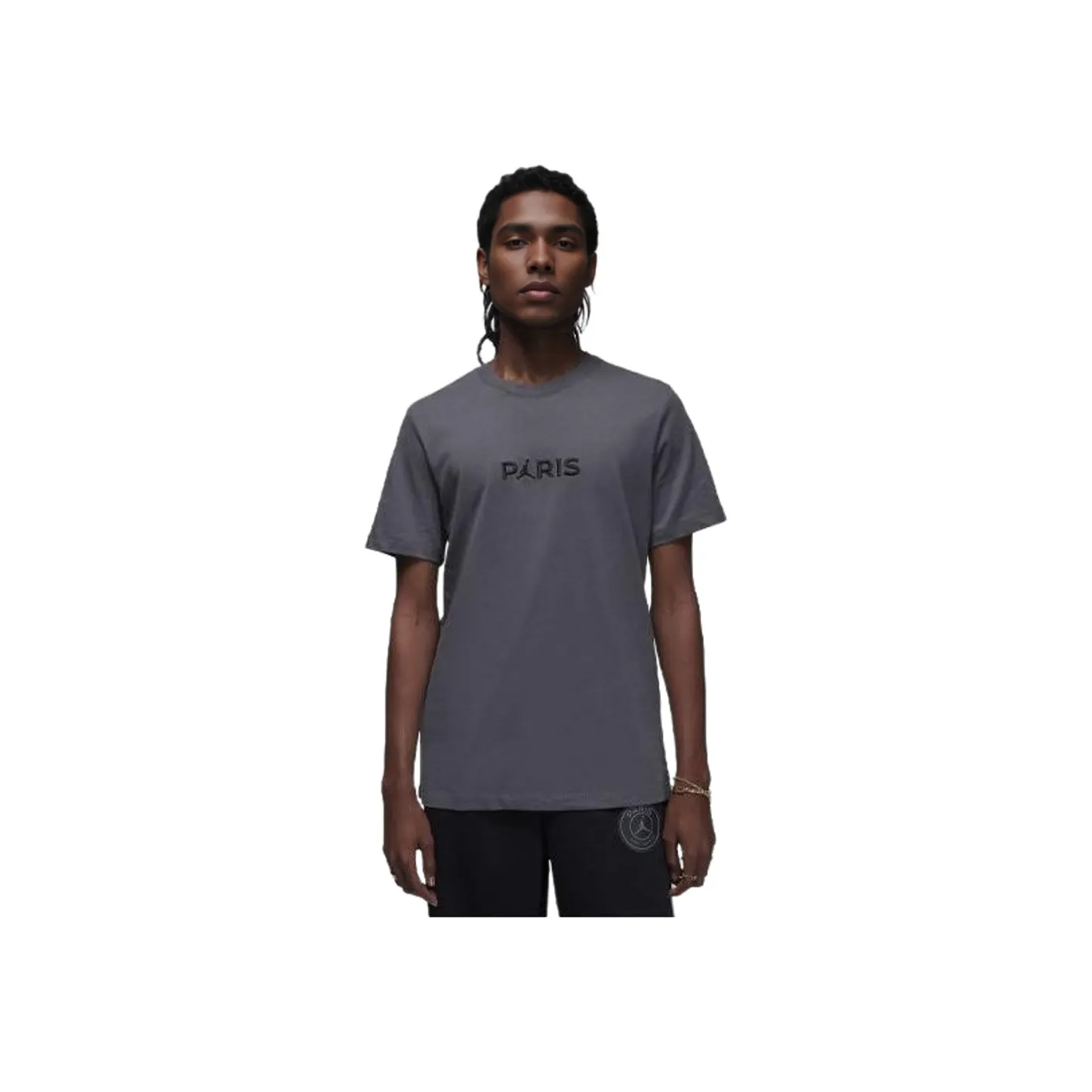 Jordan PSG T Shirts Men's Dark Gray